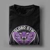 Funny Globo Gym Purple Cobras Vintage Logo T-Shirts for Men O Neck Cotton T Shirts Dodgeball Movie Short Sleeve Tee New Merch