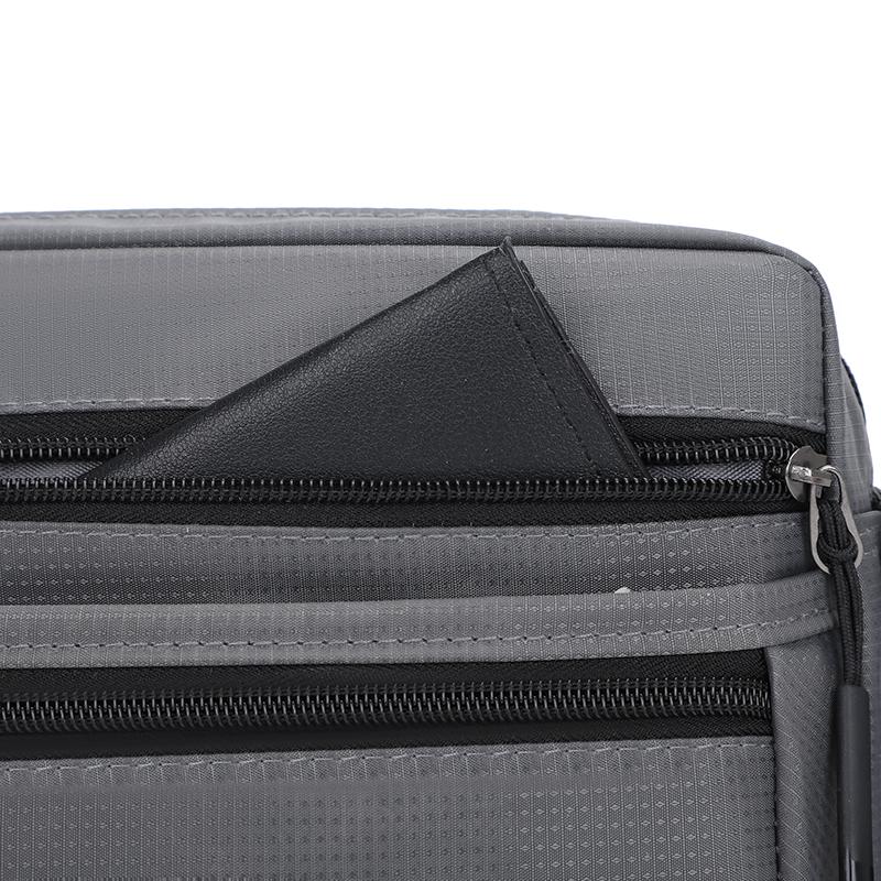 New Fashion Men's Crossbody Bag – Big Capacity Nylon Shoulder Bag with Multiple Pockets for Work & Travel