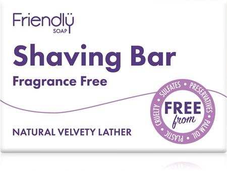 

Friendly Soap Shaving Bar Fragrance Free Savon Naturel Rasage TU прозрачный