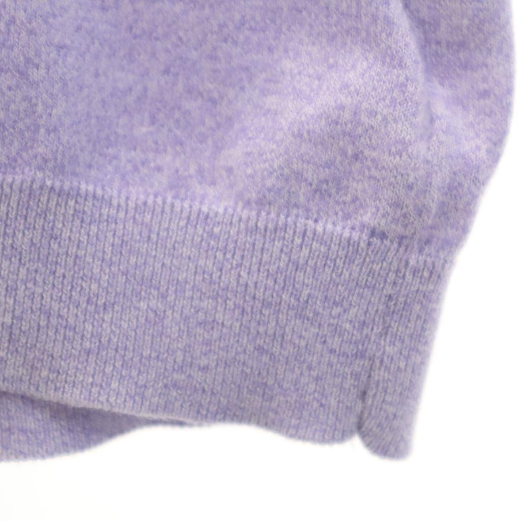 Brunello Cucinelli Made In Italy Long Sleeve V Neck Knit Purple Men's Used