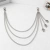 Cross-border Skull Pendant Multi-layer Metal Waist Chain for Women - Trendy Hip Hop Style
