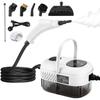 TTLIFE Portable Steam Cleaner 2500W, 1100ML High Pressure Steam Cleaner with 3 Brush Heads, Hand Steam Cleaner