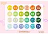 Pinbeads Fusion Beans Refill Pack: All-Color Series, 1000 Beads (2.6mm) for DIY Puzzle Crafting