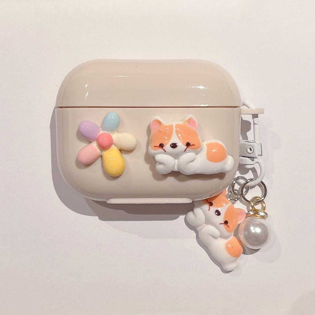 Funda de Oso de Dibujos Animados para Airpods Pro3 Funda de Auriculares de Dibujos Animados para Airpods Pro2 Pro 4 3 2 1 Funda Protectora Con