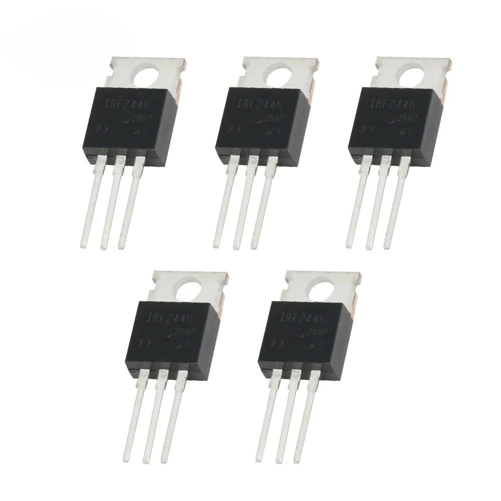 5PCS Transistors IRFZ44N IRFZ44 MOSFET Transistor TO-220 Field Effect Transistor