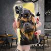 Rottweiler Dog Soft Phone Case For IPhone 11 17 Air 16E 16 Pro Max 15 + 14 Plus 13 Mini 12 Apple 7 SE 8 Fundas Coque 11 17 Air 1