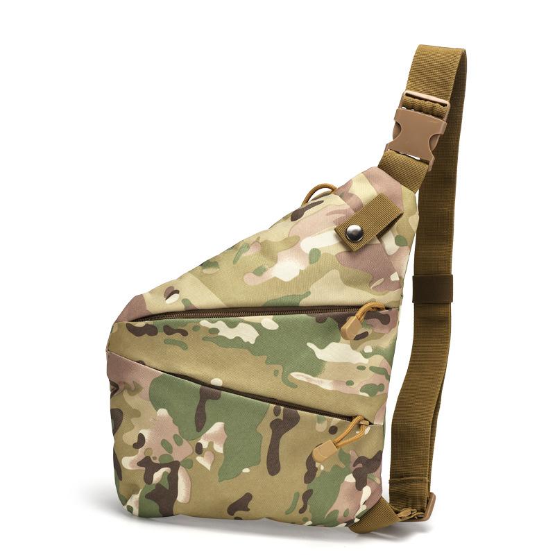 Waterproof Nylon Army MilitaryTactical  Chest Bags Camouflage Bag Single Shoulder Bags for Men  Crossbody Bags Messenger Bag