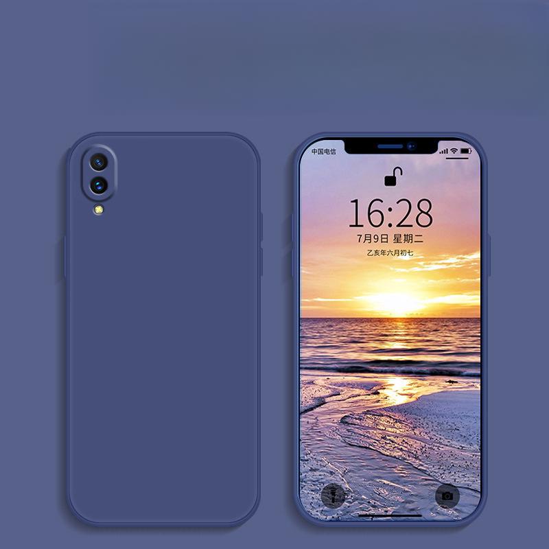 Applicable To Vivox23 Fantasy Color Version Mobile Phone Case Protection Case Liquid Soft Silicone Full-inclusive Anti-fall Case for Men and Women