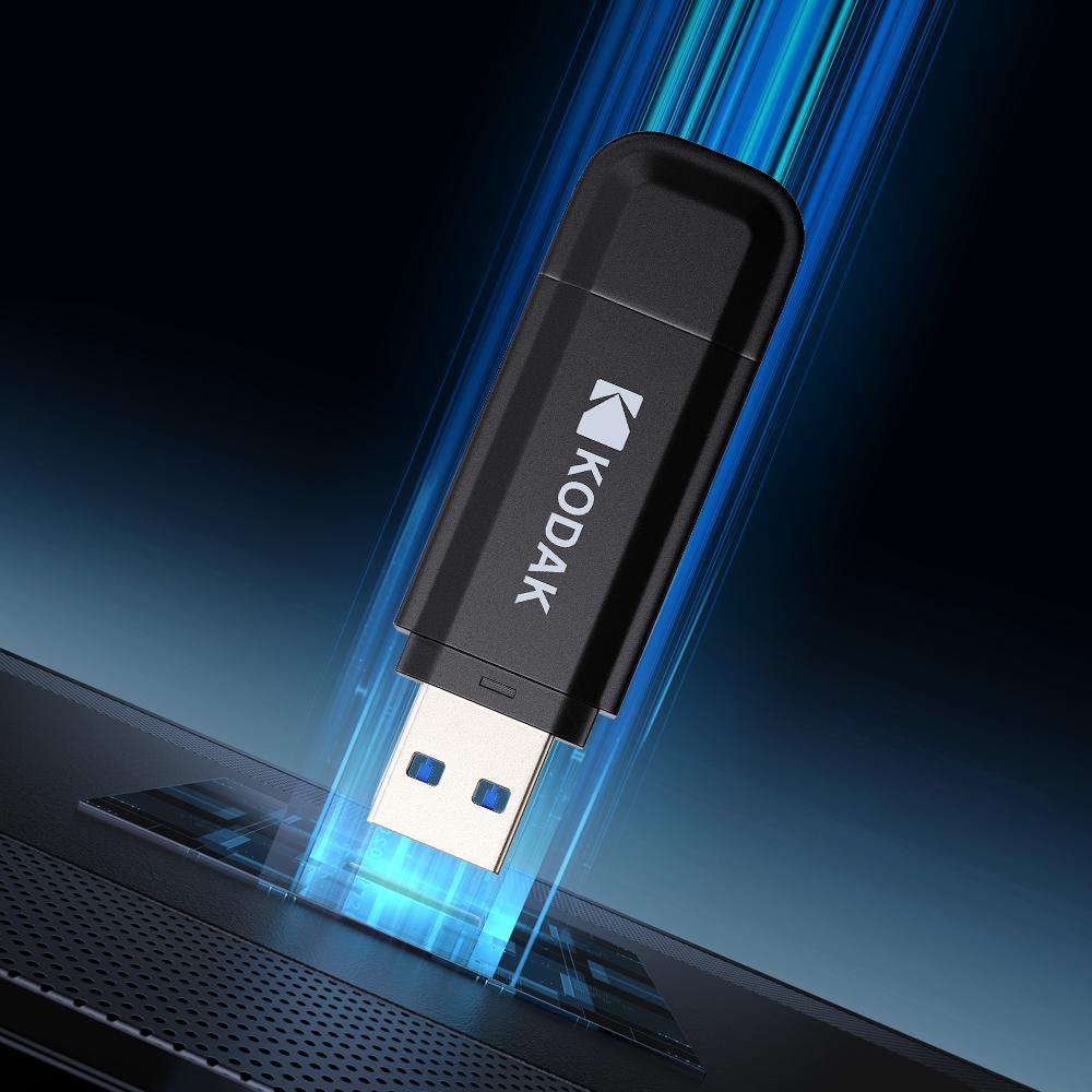 Kodak K143D USB Flash Drive Type C 32GB/64GB/128GB/256GB USB3.2 Pendrive High Speed Dual Memory Stick For Smartphone Laptop