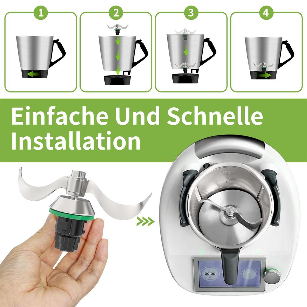 This Dough Knife, Made Of Stainless Steel, Can Be Used For Kneading And Mixing Dough. Replacement Parts Are Easy To Clean.