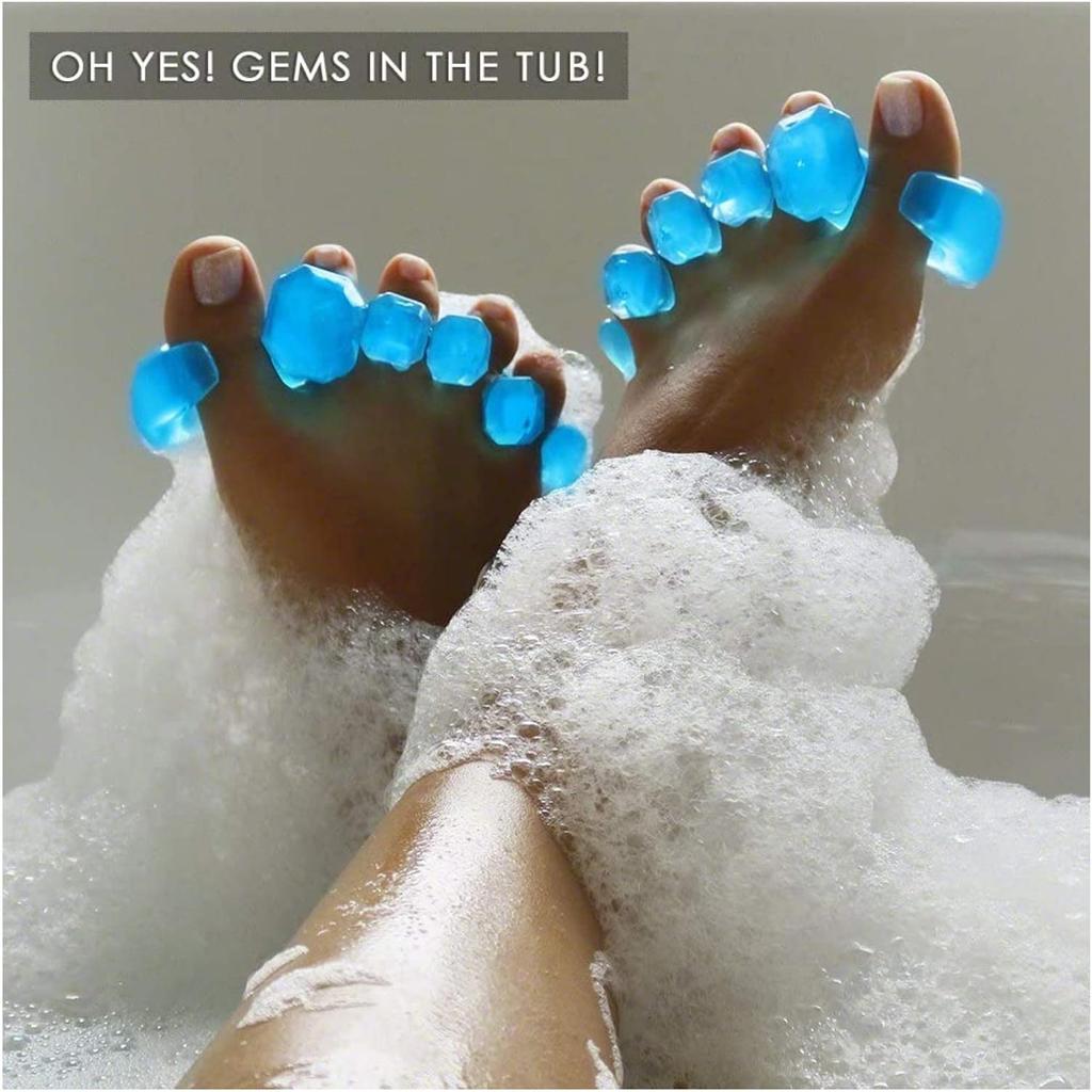 Gel Toe Stretcher & Separator - Soft Bunion Relief, Hammer Toe Corrector (S/M/L Size), Sold as Pair