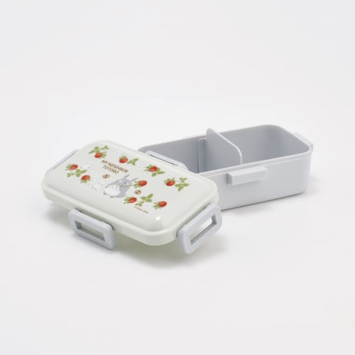 Skater Bento Box My Neighbor Totoro Studio Ghibli Strawberry 530ml Antibacterial Fluffy Dome Lid for Women Made In Japan PFLB6AG-A