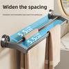 Modern Minimalist Towel Bar With Sucker Mount For Bathroom Storage And Antimildew Function