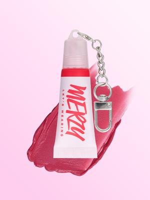 Merzy Let's Wearing Blur Tint Keyring - 04 Berry Pink