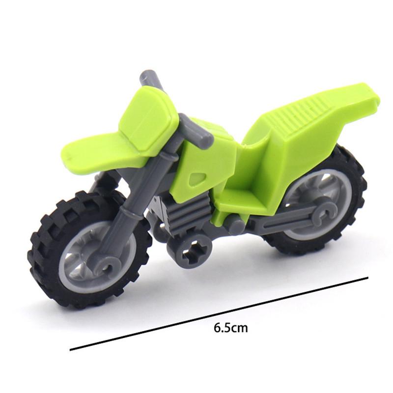 Military Motorcycle Car Weapon Model Building Blocks Educational Toys for Children Gifts City Military Motor Kids Gifts Toy