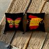 Cushion Cover Cushion Cover Pillowcase, Anti-Mite Invisible Zipper, Linen Sofa Cushion S-Spain Flag
