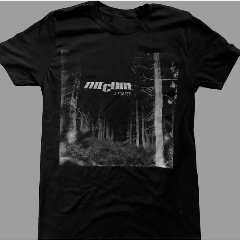 

Super Hot! Vintage The Cure Forest T-shirt Men s T-shirt Summer New Product Suitable for Both Men and Women 5XL різнокольоровий