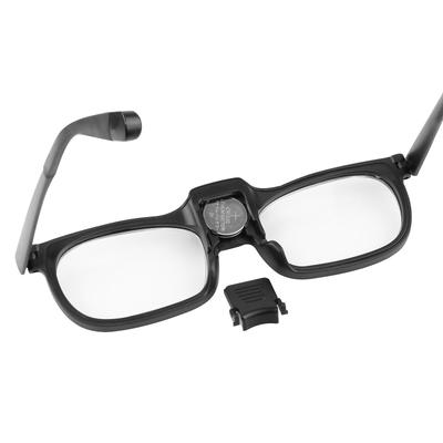 Upgrade Magnifying Glasses with Light Magnifier Eyeglasses for Reading Hobbies & Close Work Hands Free Magnifying Glass
