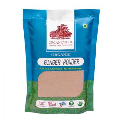 Organic Ground Ginger (100 G), Organic Ginger Powder, Organic Soul