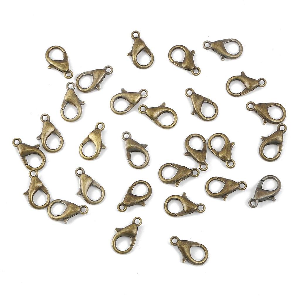 10-100 pz Lega di Aragosta Catenacci Ganci Catena Per La Collana Del Braccialetto Connettori Gioielli FAI DA TE Che Fanno I Risultati Forniture