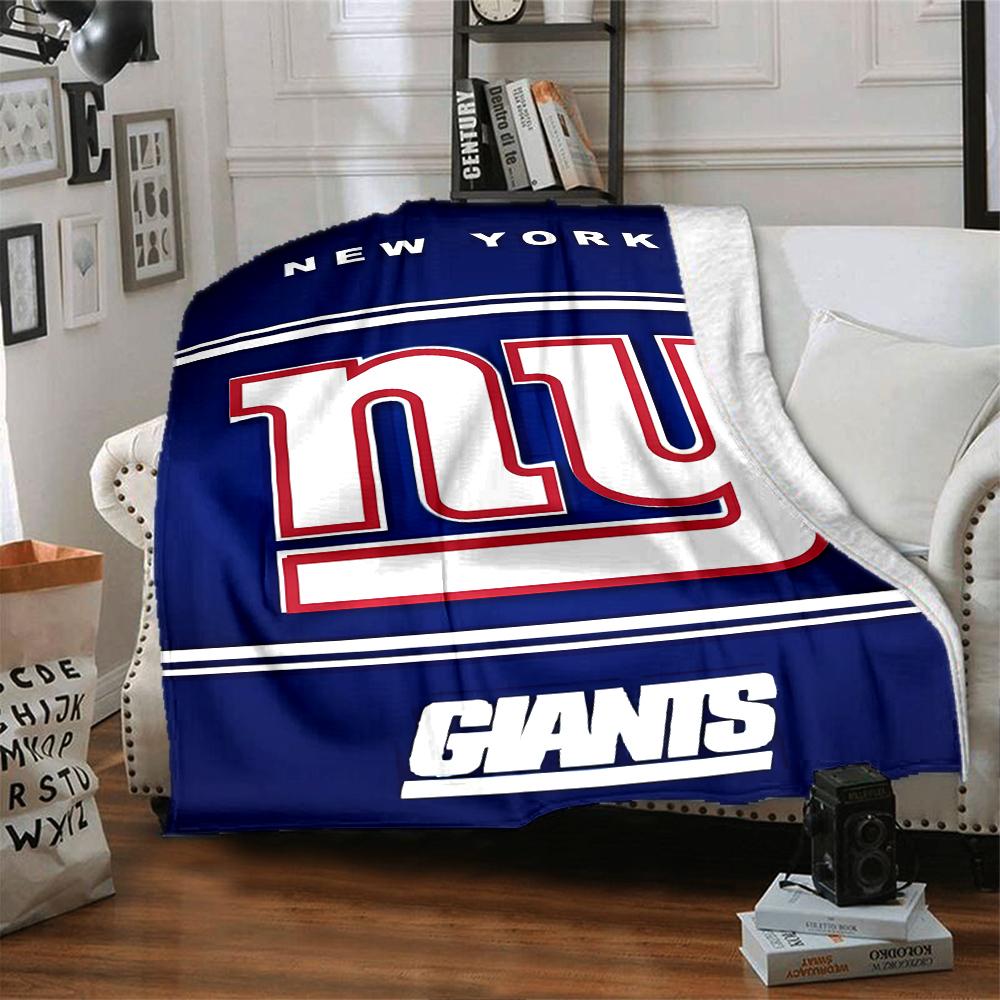 1pc Blanket - New York Giants logo Print Design,Lightweight Blanket for Sofa,Bed- Soft &Warm,Gift for All Seasons