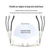 New Fashion Multifocal Business Glasses: Metal Frame, Anti-Blue Light, Optical Reading Frames
