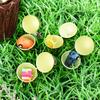 12pcs UNOMOR Plastic Golden Easter Eggs for Easter Egg Hunt Games Party Decorations