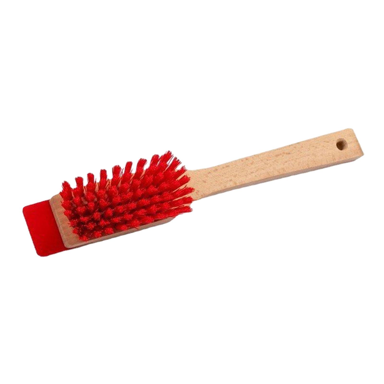 

Lawnmower Brush, Stiff Bristle Lawn Mower Cleaning Brush, Portable Heavy Duty Lawn Mower Cleaner Scrubbing Brush