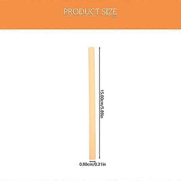 100pcs Natural Reed Bee Tubes Bee House Tubes Refill Bee Tube Replacements-hao