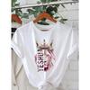 Women's Lion of Judah Christian T-Shirt Hebrew Verse Lioness Crown Casual Short Sleeve Faith Top
