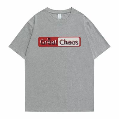 Rapper Ken Carson A Great Chaos Graphic Print T-shirt Playboi Carti T Shirt Men Hip Hop Oversized Tshirt Male Cotton Tees