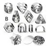 Clay Tools Set Polymer Clay Earring Making Kit Stainless Steel Cutter Mold Handmade Pottery Ceramic Craft Jewelry Diy Supplies