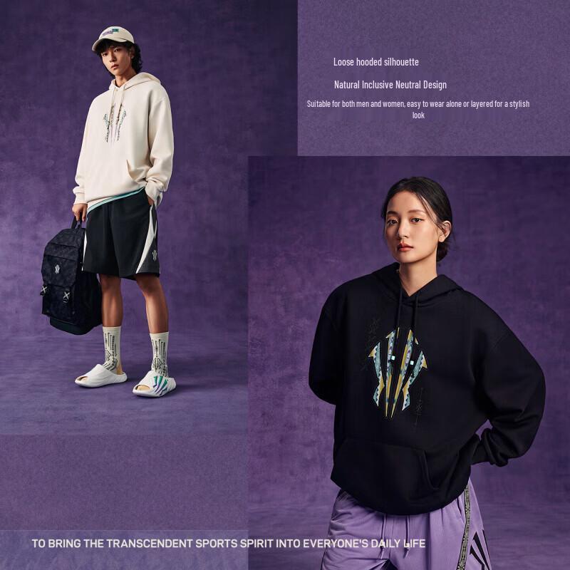 ANTA Kyrie Irving Collection Retro Graphic Hoodie