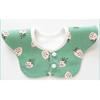 Toddler 360 Degree Rotation Drool Bibs Scarf Baby Infants Feeding Bib Soft Pure Cotton Bandana Waterproof Saliva Towel