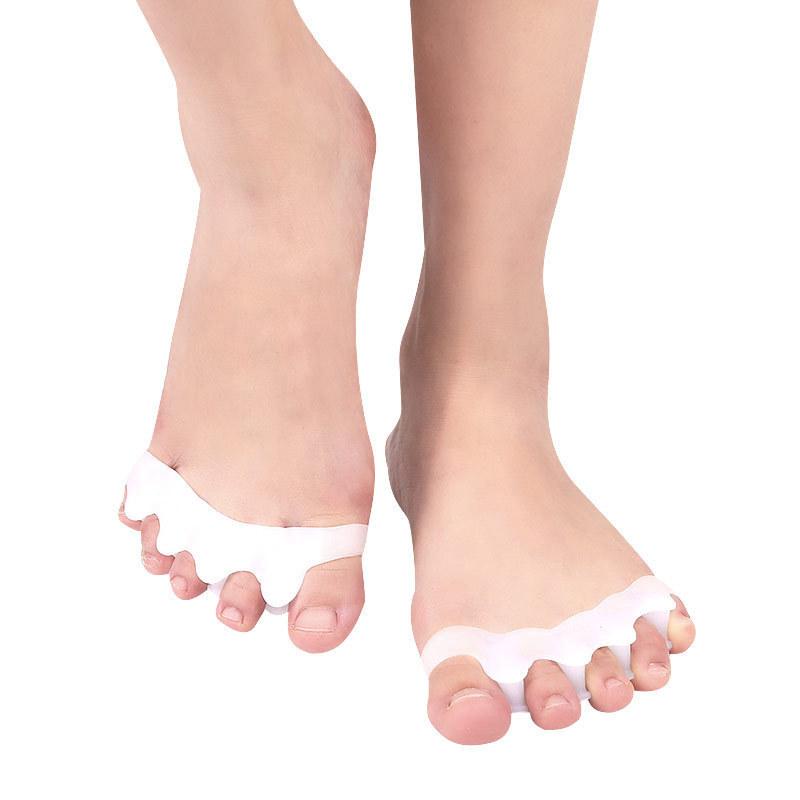 Male and Female Toe Valgus Braces Adult Separators Five Toes Separated, Children's Overlapping Toes Care Pinch Feet