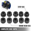 6 Rolle Bead Roller Former Swager Rotary Swaging Machine 460mm 18" 1.2mm Pressing Slot Machine