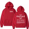 Dámská mikina s kapucí a potiskem písmen ve stylu Juice WRLD Streetwear Ležérní dlouhý rukáv Pulovr