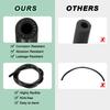 M METERXITY Fuel Line Hose 4mm Inner Diameter 10mm Outer Diameter 4.9ft Length NBR