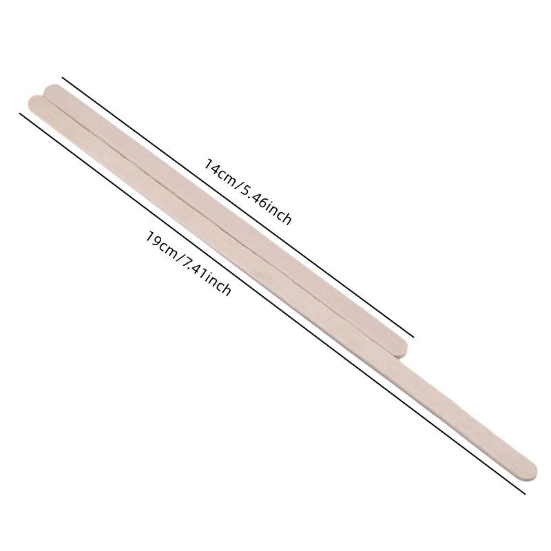 100pcs 500pcs Single Packaged Coffee Wood Coffee Stirrer Disposable Wood Stirring Rod 14cm/19cm Coffee Stick Tea Stick Beverage