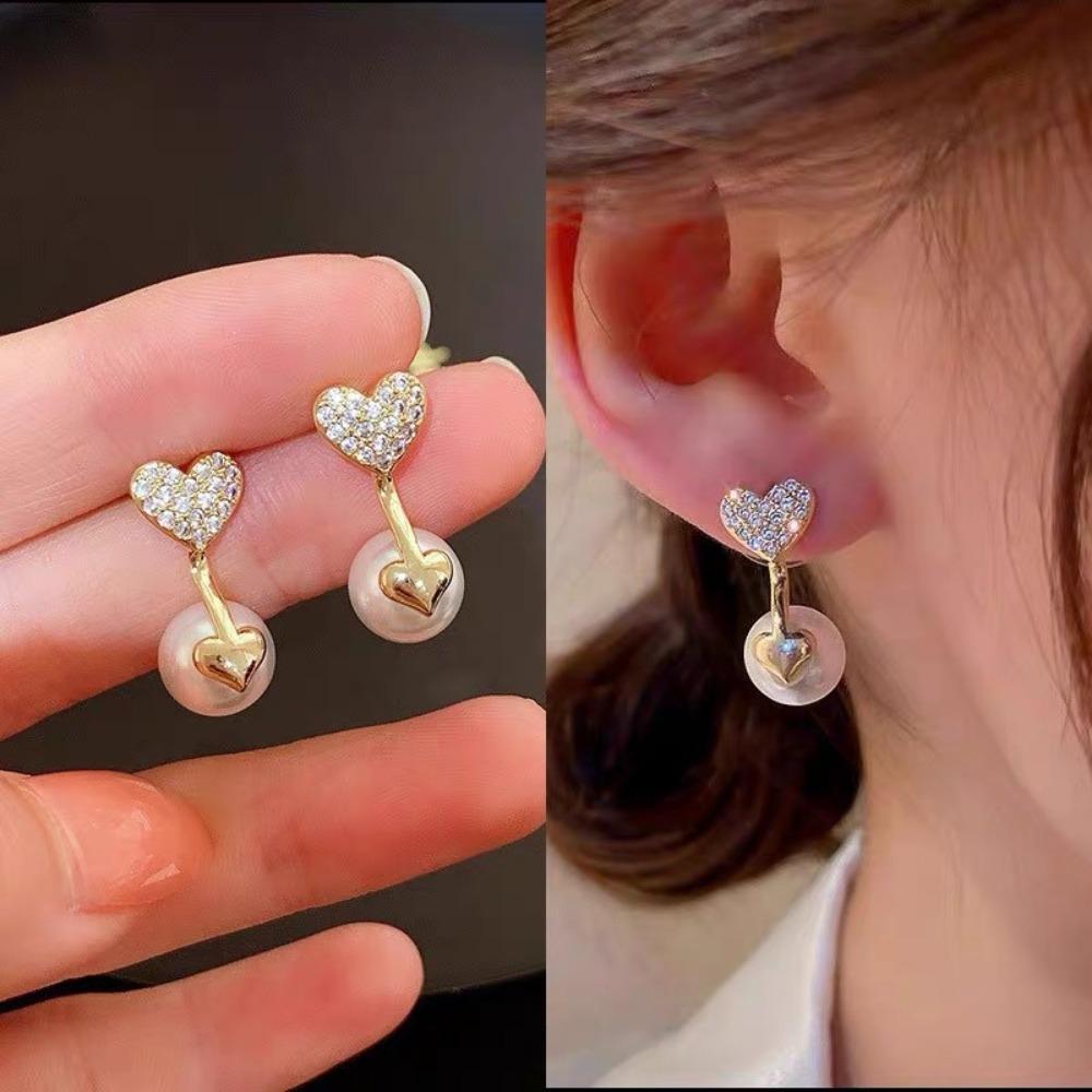 Cercei cu perle Cercei de damă de înaltă calitate