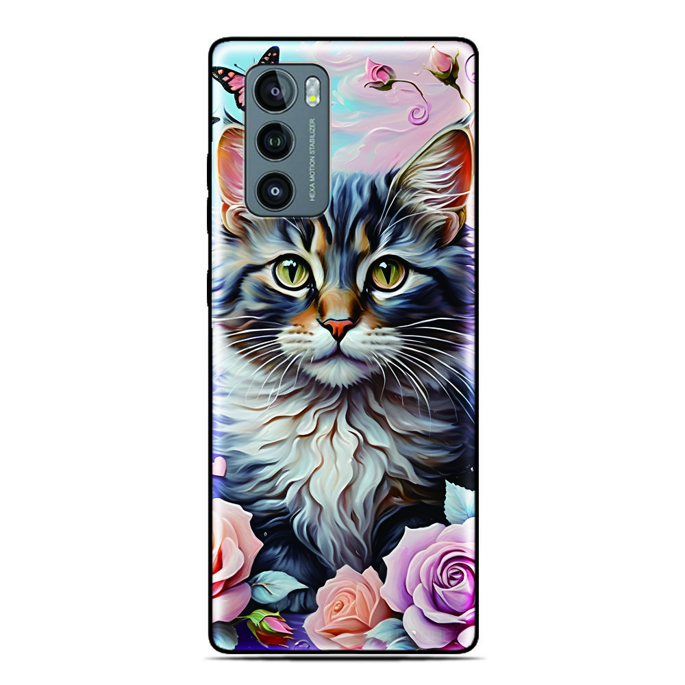 Pattern Cat Phone Case For TCL NxtPaper 70 Pro K70 Power 4G 605 50 XE 40 XL 20 30 60 SE 60R 5G 40R 505 501 408 406 403 Cover