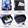Peripheral Printed Schoolbag 3-Piece Pencil Case Shoulder Bag Backpack