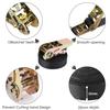 Sangle d'arrimage - AH-127 - 10 Pcs - 800 Kg - Polyester Noir - 6m x 25mm