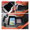 Smabee for BYD Tang L/Atto 8/Sealion 8 2025 2026 Second Row Armrest Storage Mat Anti Slip Pad Car Accessories Silicone Black