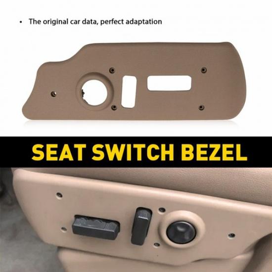 For 88941684 Power Seat Switch Neutral Bezel Tan Driver Side for Chevy GMC Truck
