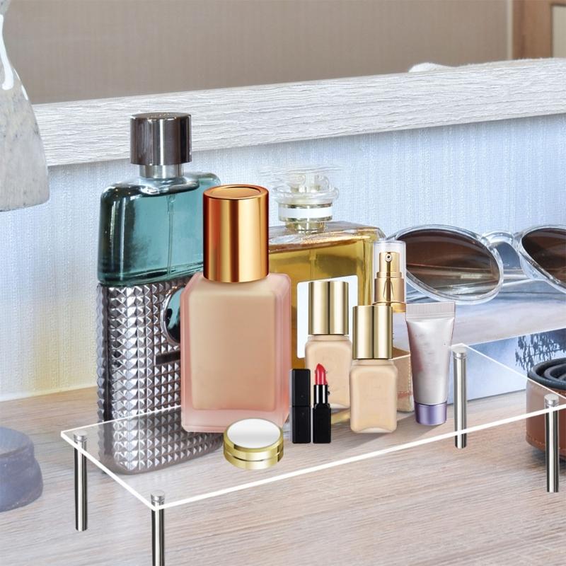 1Set Clear Acrylic Cake Display Rack Multipurpose Show Stand Bracket Supplies for Wedding Birthday Festival Party