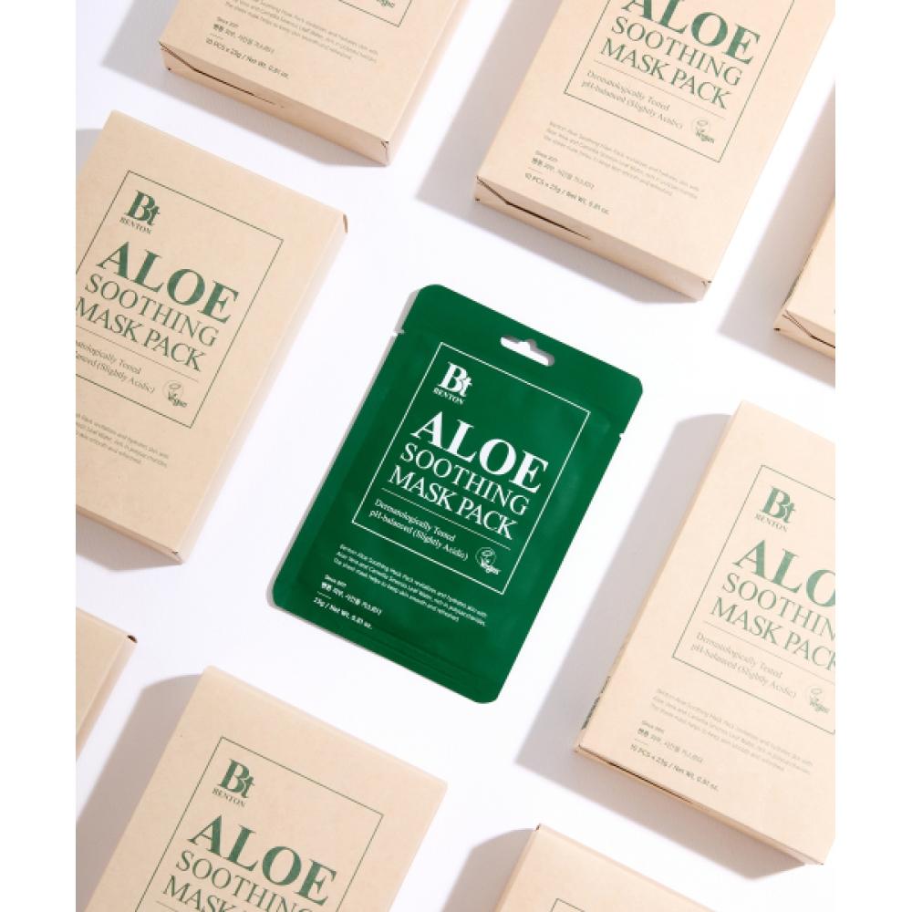 Benton Aloe Soothing Mask Pack 23g 10 Sheets