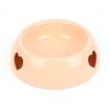 Nontoxic ABS Sweat Heart Solid Pet Dog Bowls Feeding Food Bowl Puppy Feeder Dish Bowl Pet Dogs Supplies Dropshipping 2 Size