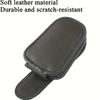 1Pcs Sunglasses Holder Is Suitable for Car Sunshades - Magnetic Leather Sunglasses Clip and Ticket Clip - Car Sunshade Accessori
