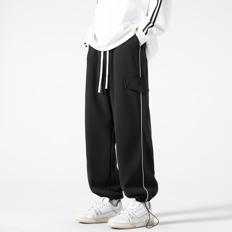 Pants Men's Spring and Autumn New Mountain Outdoor Youth Casual Men's Wide Leg Pants Loose Versatile Trousers